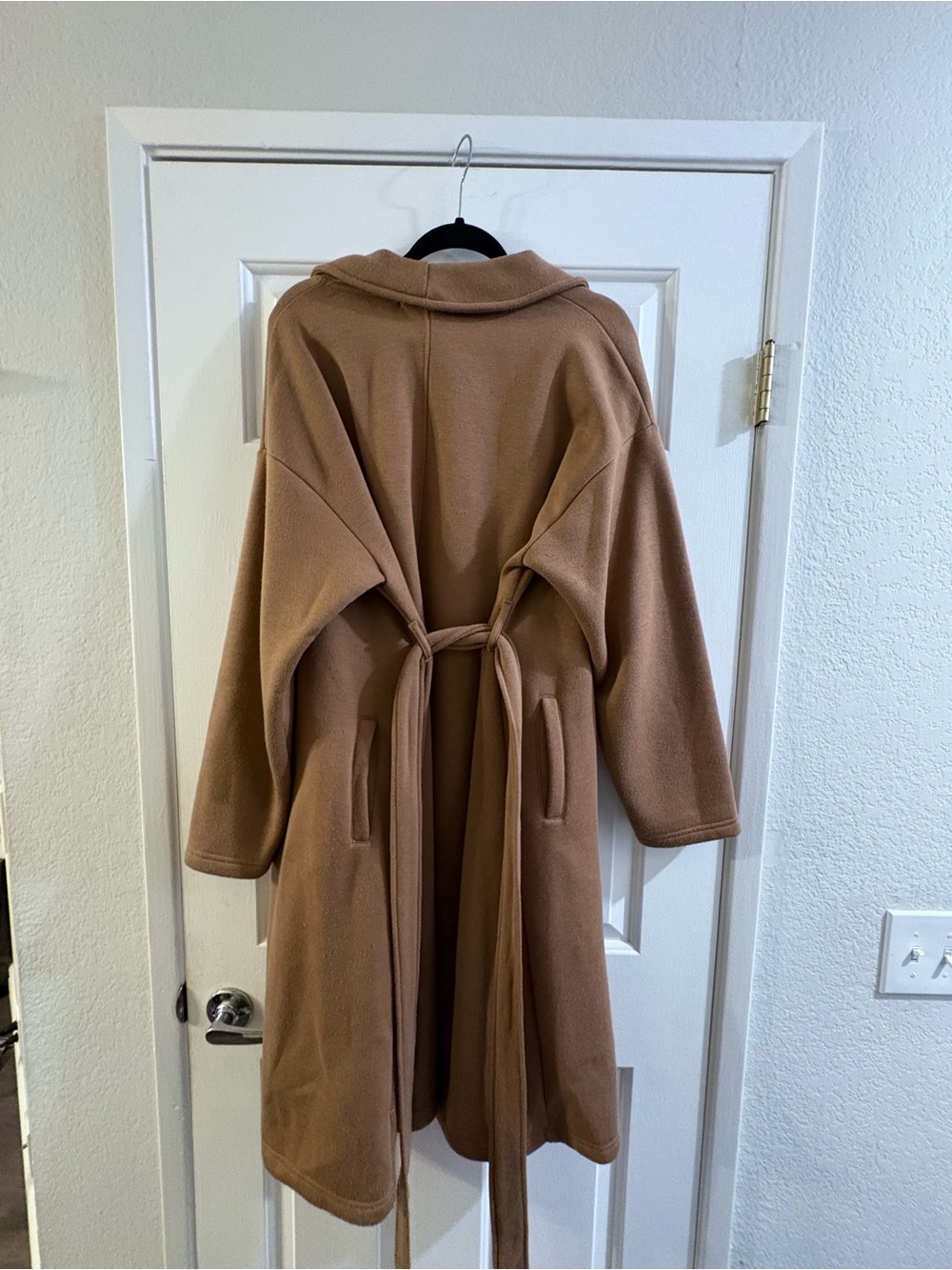 Forever 21 Camel Tie-Belt Trench Coat - Picture 3 of 3